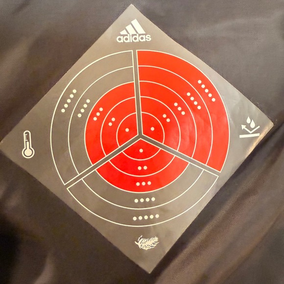 Adidas ClimaProof Large Dark Gray Waterproof Insulated Hooded Jacket Chest 46" - Picture 5 of 15